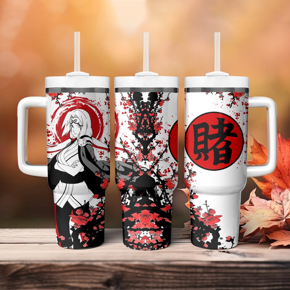 Tsunade Tumbler With Handle Japan Style Anime TS04 Tsunade Tumbler With Handle Japan Style Anime TS04