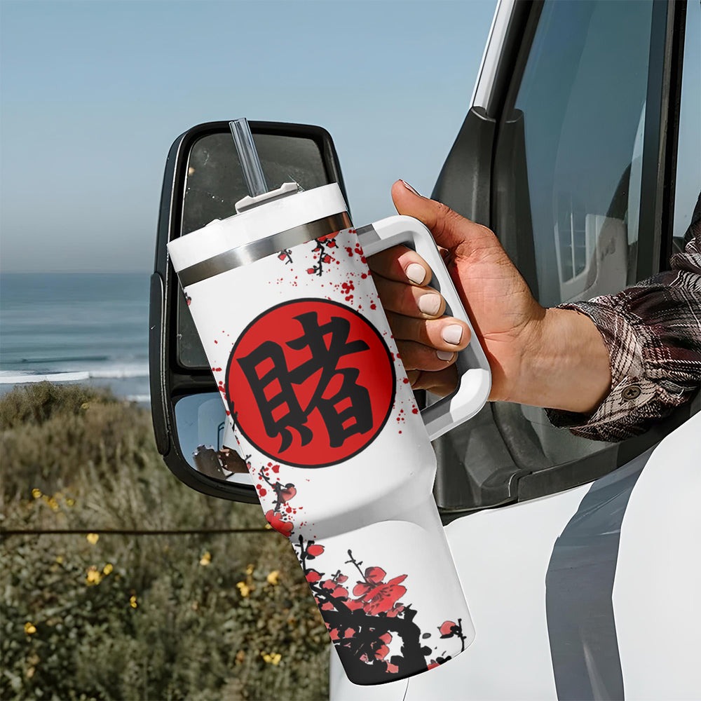 Tsunade Tumbler With Handle Japan Style Anime TS04 Tsunade Tumbler With Handle Japan Style Anime TS04