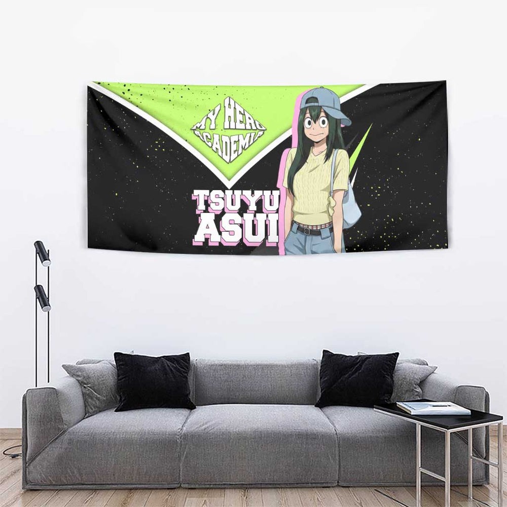 Tsuyu Asui My Hero Academia Tumbler With Handle Anime Grunge Splatter Graphic Style TS04 Tsuyu Asui My Hero Academia Tumbler With Handle Anime Grunge Splatter Graphic Style TS04