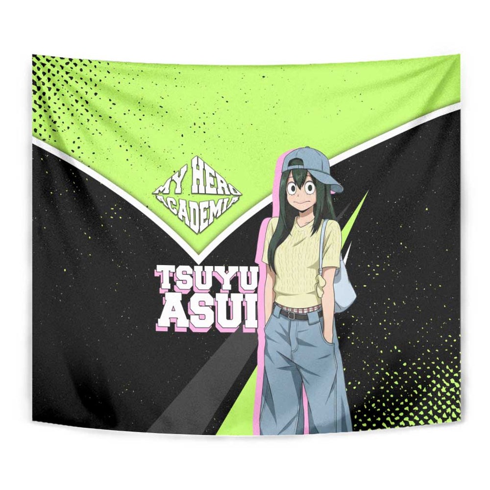 Tsuyu Asui My Hero Academia Tumbler With Handle Anime Grunge Splatter Graphic Style TS04 Tsuyu Asui My Hero Academia Tumbler With Handle Anime Grunge Splatter Graphic Style TS04