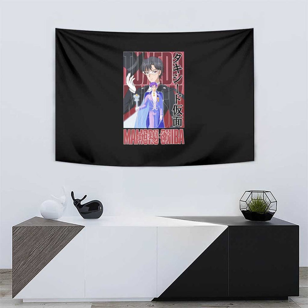 Tuxedo Mask Sailor Moon Tumbler With Handle Anime Style TS04