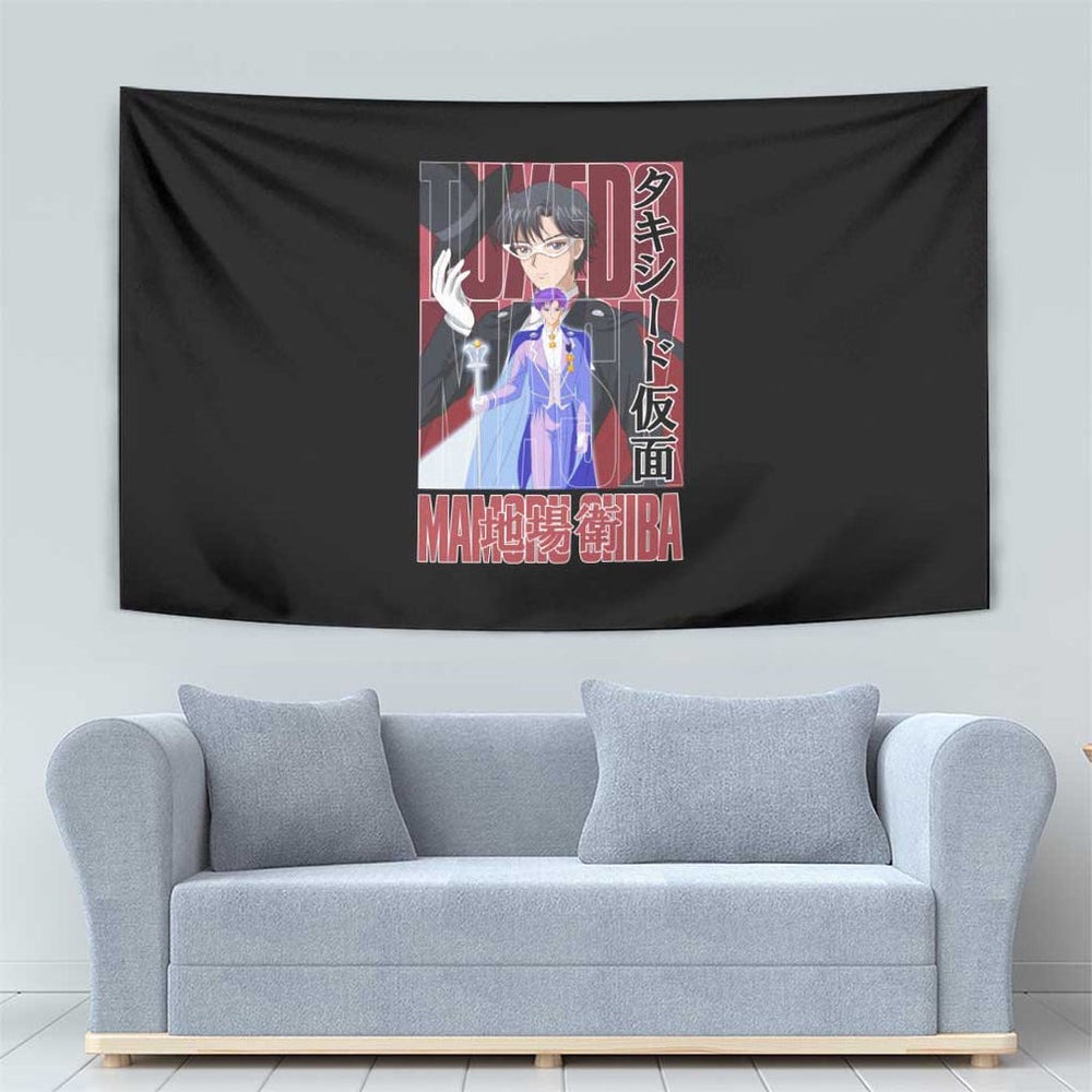 Tuxedo Mask Sailor Moon Tumbler With Handle Anime Style TS04