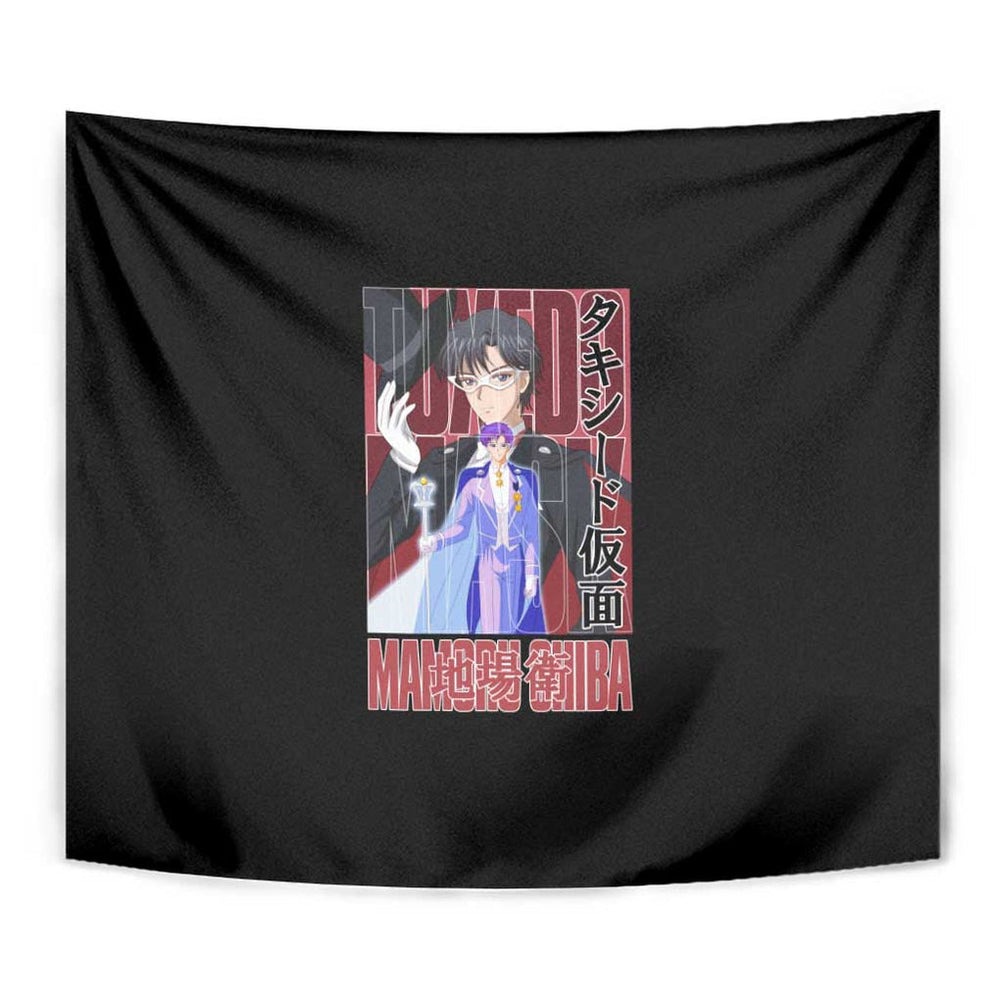 Tuxedo Mask Sailor Moon Tumbler With Handle Anime Style TS04