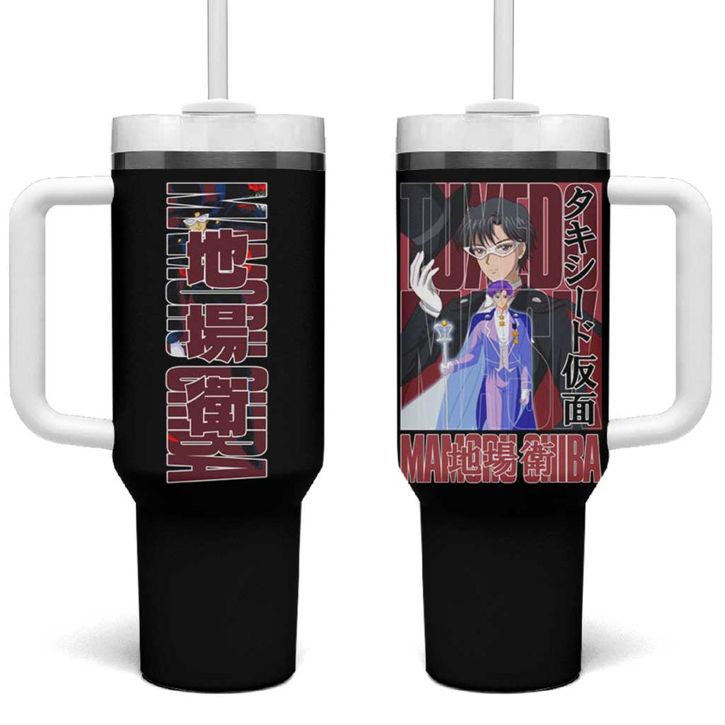 Tuxedo Mask Sailor Moon Tumbler With Handle Anime Style TS04