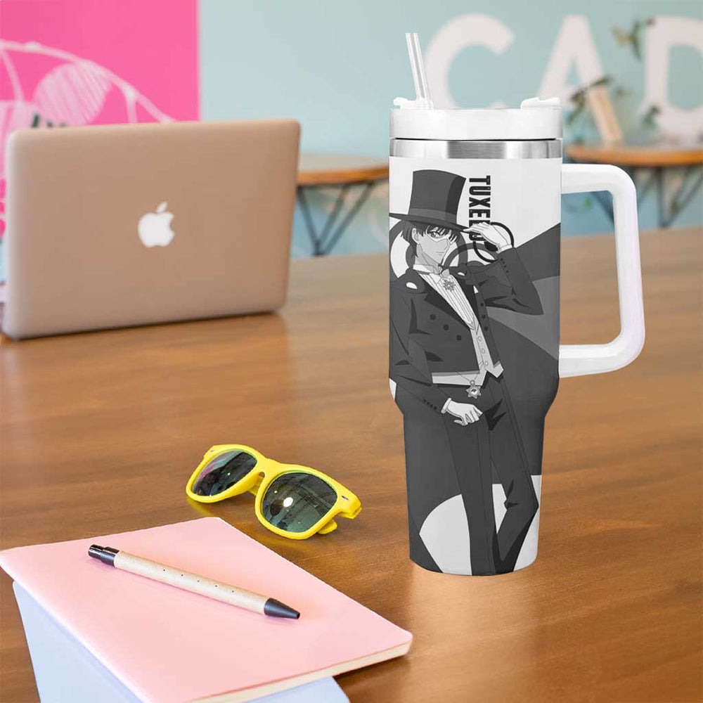 Tuxedo - Sasilor Moon Tumbler With Handle Anime Style TS04