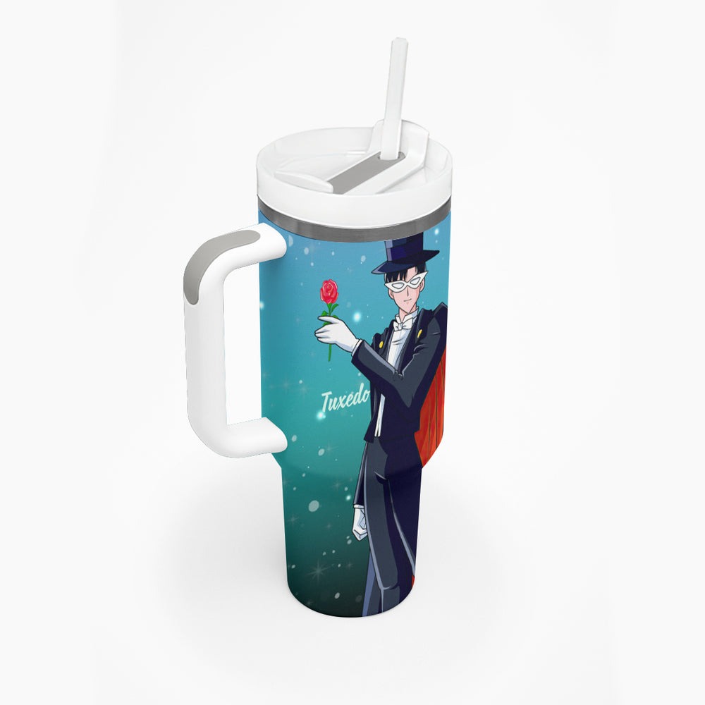 Tuxedo Tumbler With Handle Sailor Moon TS04 Tuxedo Tumbler With Handle Sailor Moon TS04