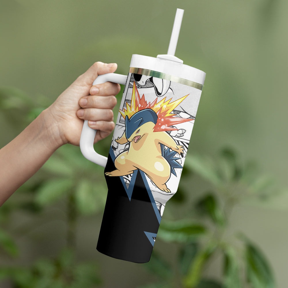 Typhlosion Tumbler With Handle Mix Manga TS04 Typhlosion Tumbler With Handle Mix Manga TS04