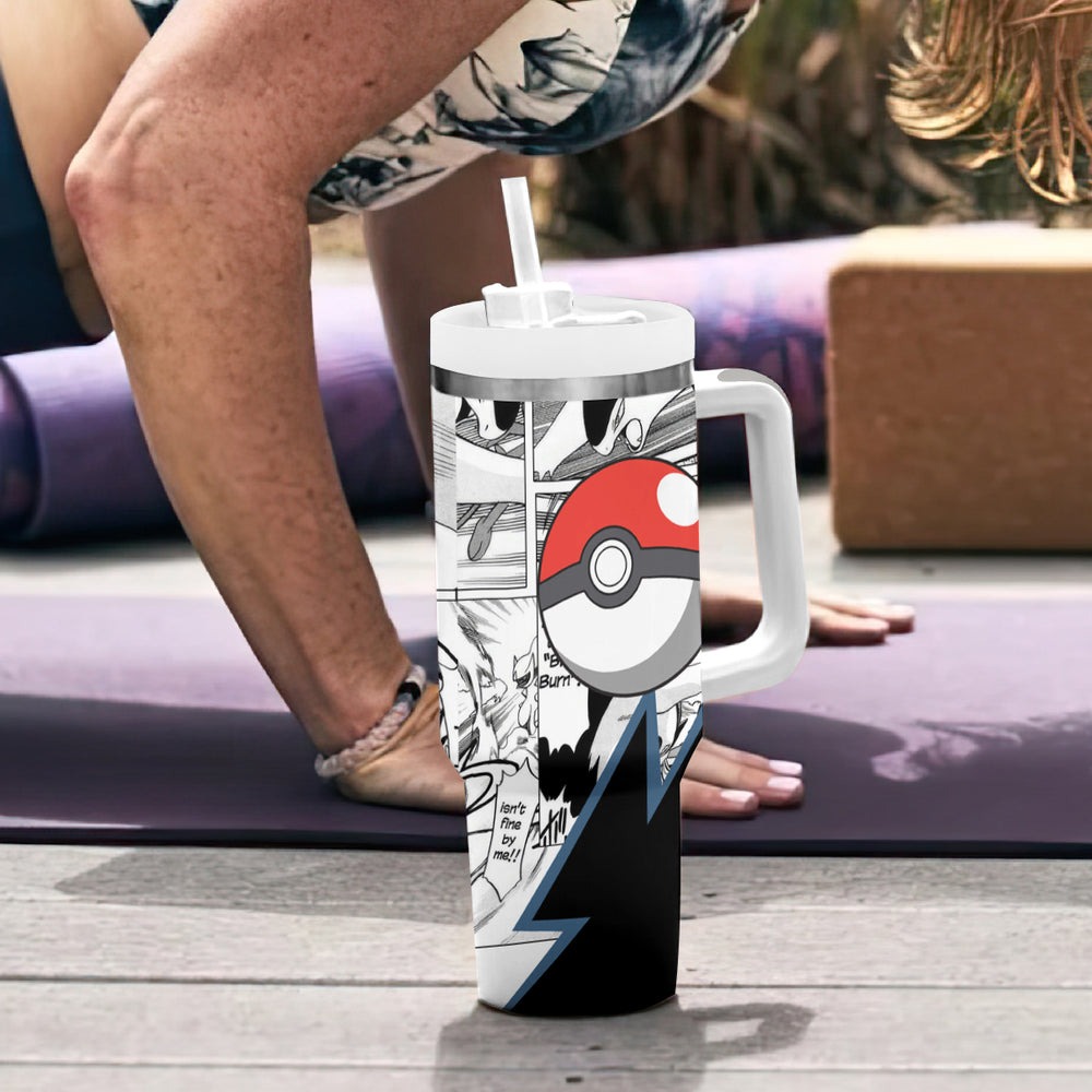 Typhlosion Tumbler With Handle Mix Manga TS04 Typhlosion Tumbler With Handle Mix Manga TS04