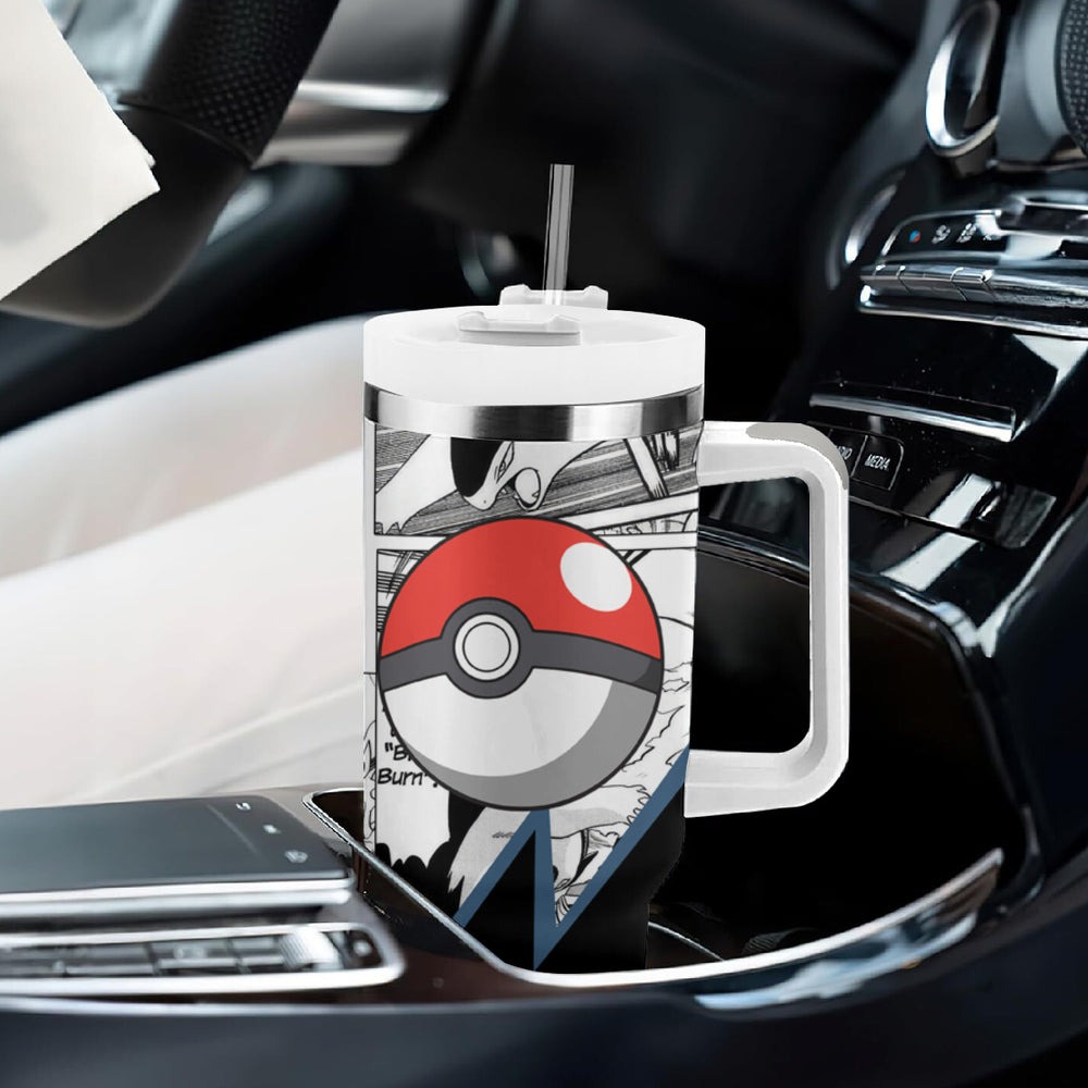 Typhlosion Tumbler With Handle Mix Manga TS04 Typhlosion Tumbler With Handle Mix Manga TS04