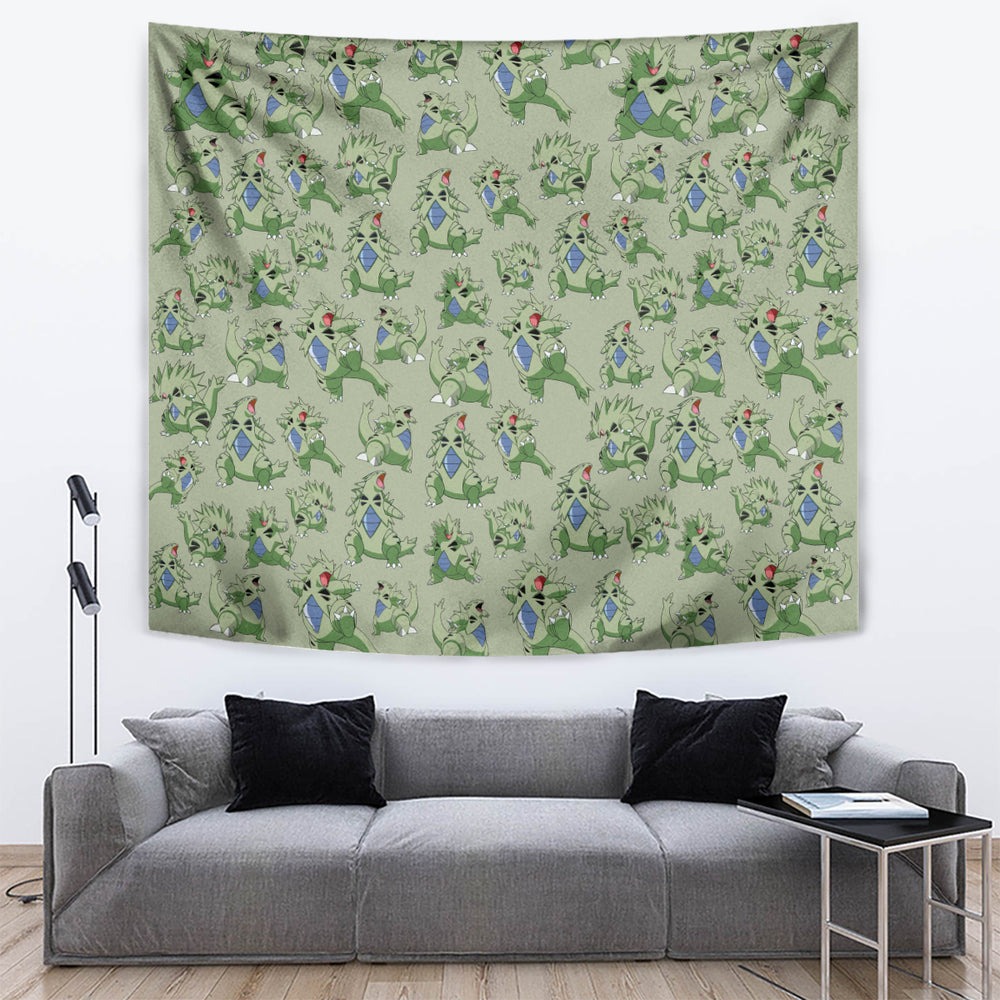Tyranitar Pattern Style Tapestry TS04 Tyranitar Pattern Style Tapestry TS04