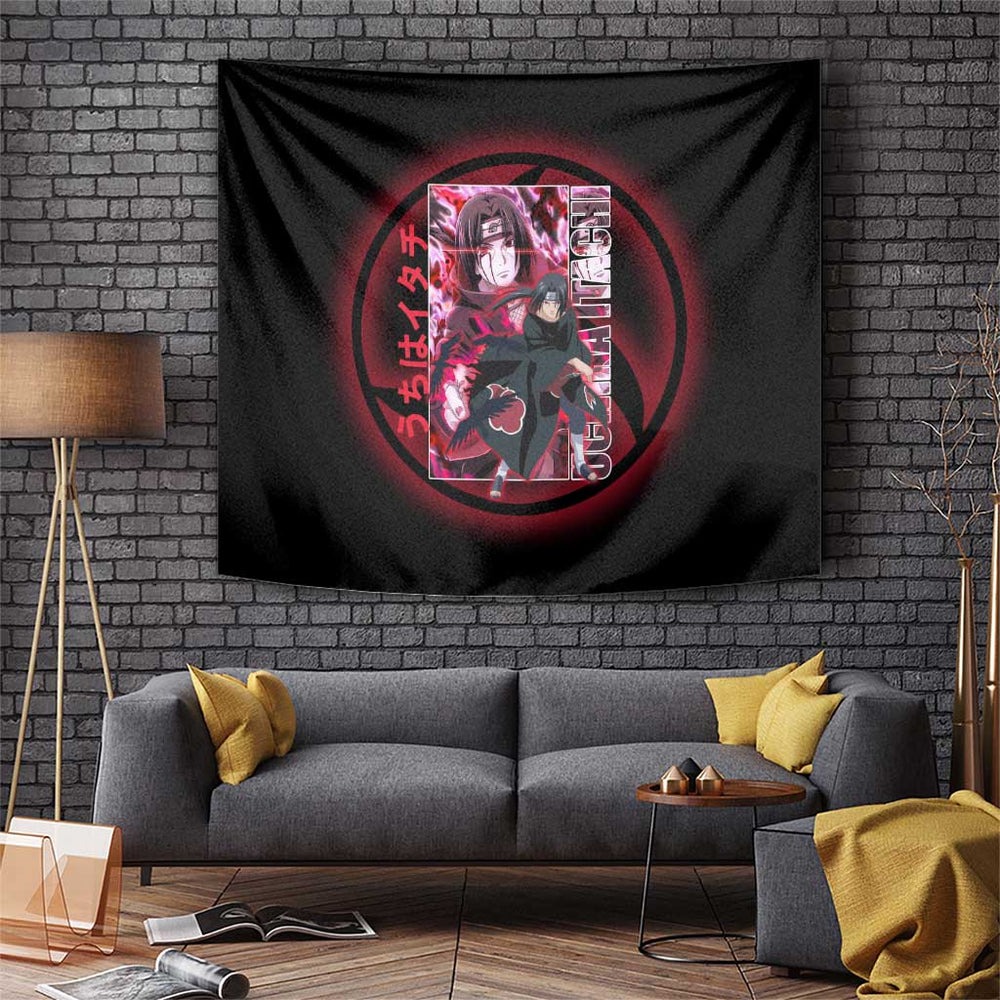 Uchiha Itachi Naruto Shippuden Tumbler With Handle Anime Style TS04 Uchiha Itachi Naruto Shippuden Tumbler With Handle Anime Style TS04