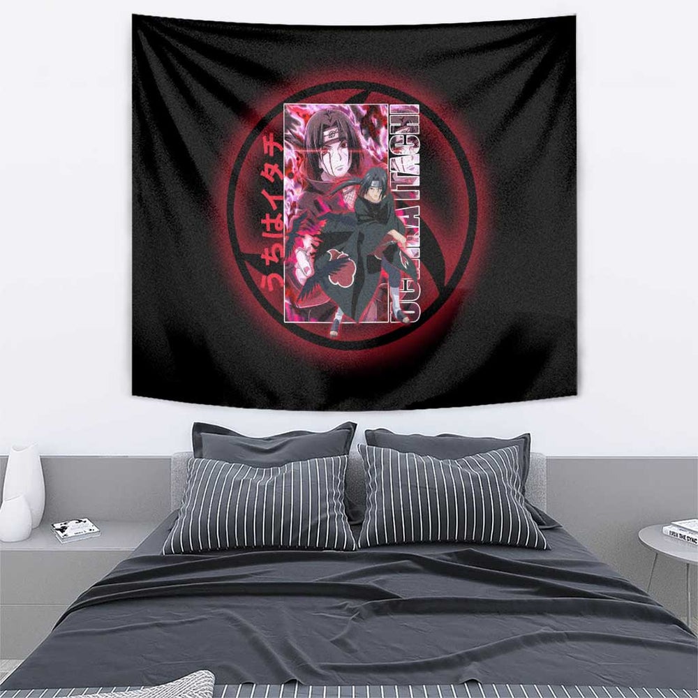 Uchiha Itachi Naruto Shippuden Tumbler With Handle Anime Style TS04 Uchiha Itachi Naruto Shippuden Tumbler With Handle Anime Style TS04