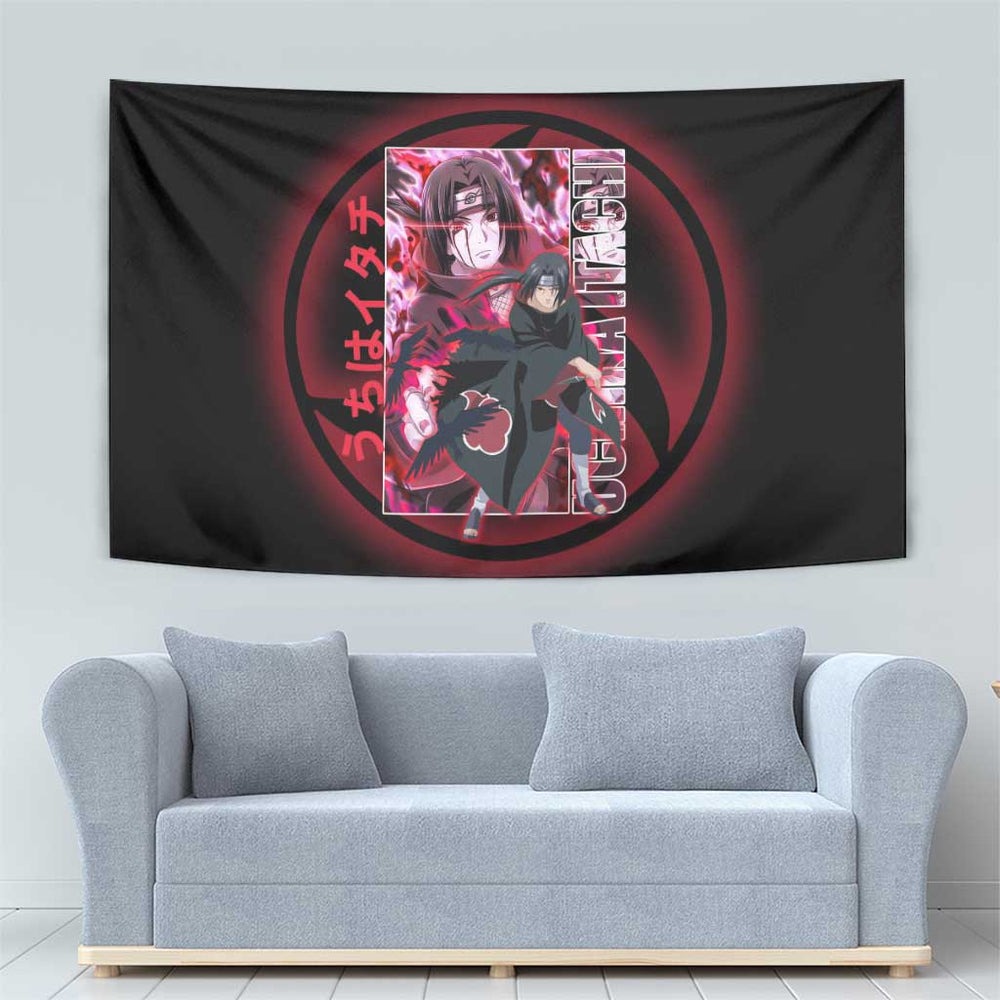 Uchiha Itachi Naruto Shippuden Tumbler With Handle Anime Style TS04 Uchiha Itachi Naruto Shippuden Tumbler With Handle Anime Style TS04
