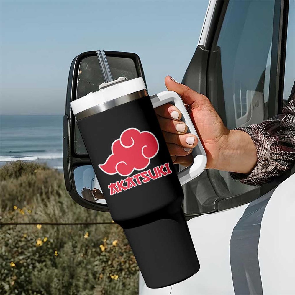 Uchiha Itachi Naruto Shippuden Tumbler With Handle Anime Style TS04 Uchiha Itachi Naruto Shippuden Tumbler With Handle Anime Style TS04