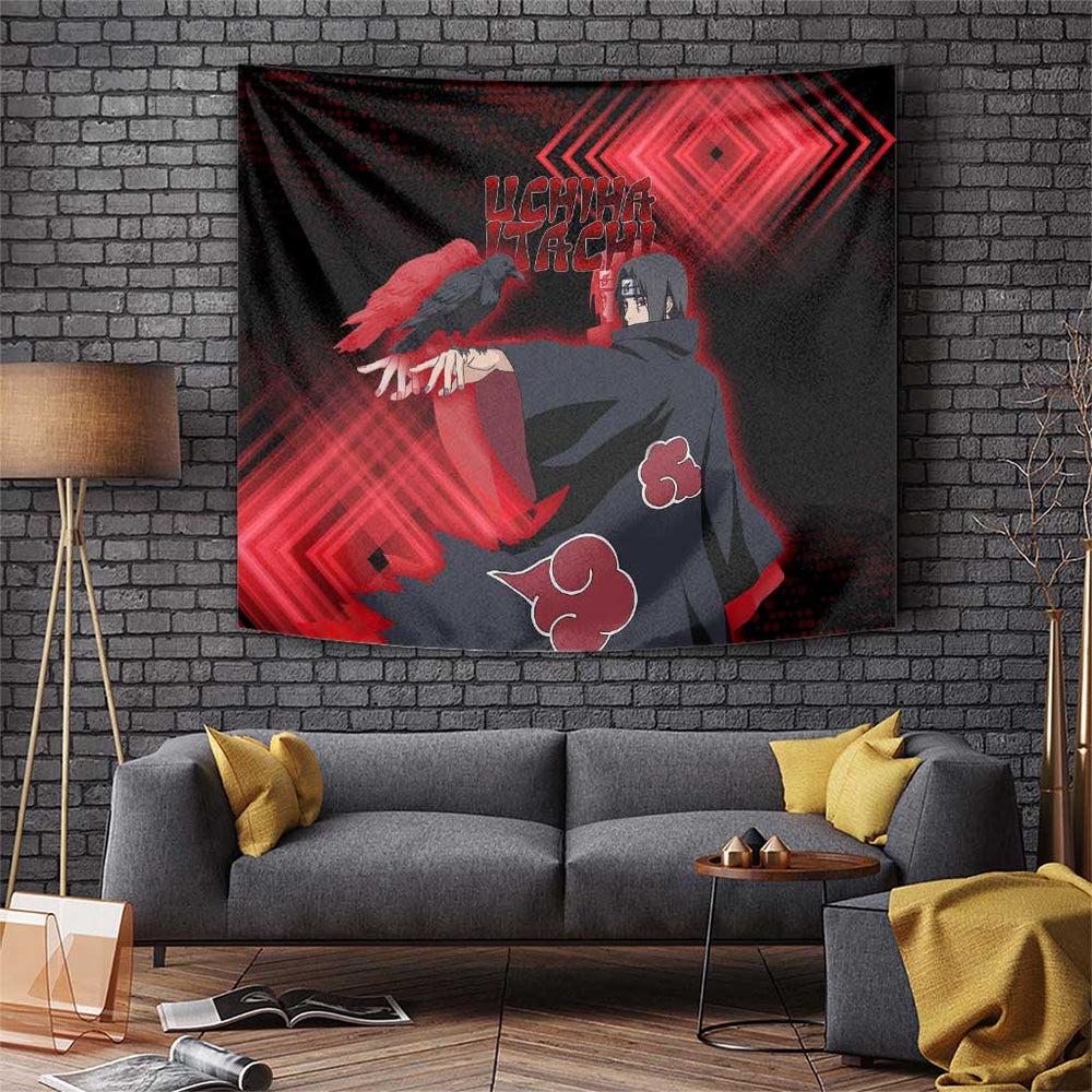 Uchiha Itachi - Naruto Tapestry Anime Style TS04 Uchiha Itachi - Naruto Tapestry Anime Style TS04
