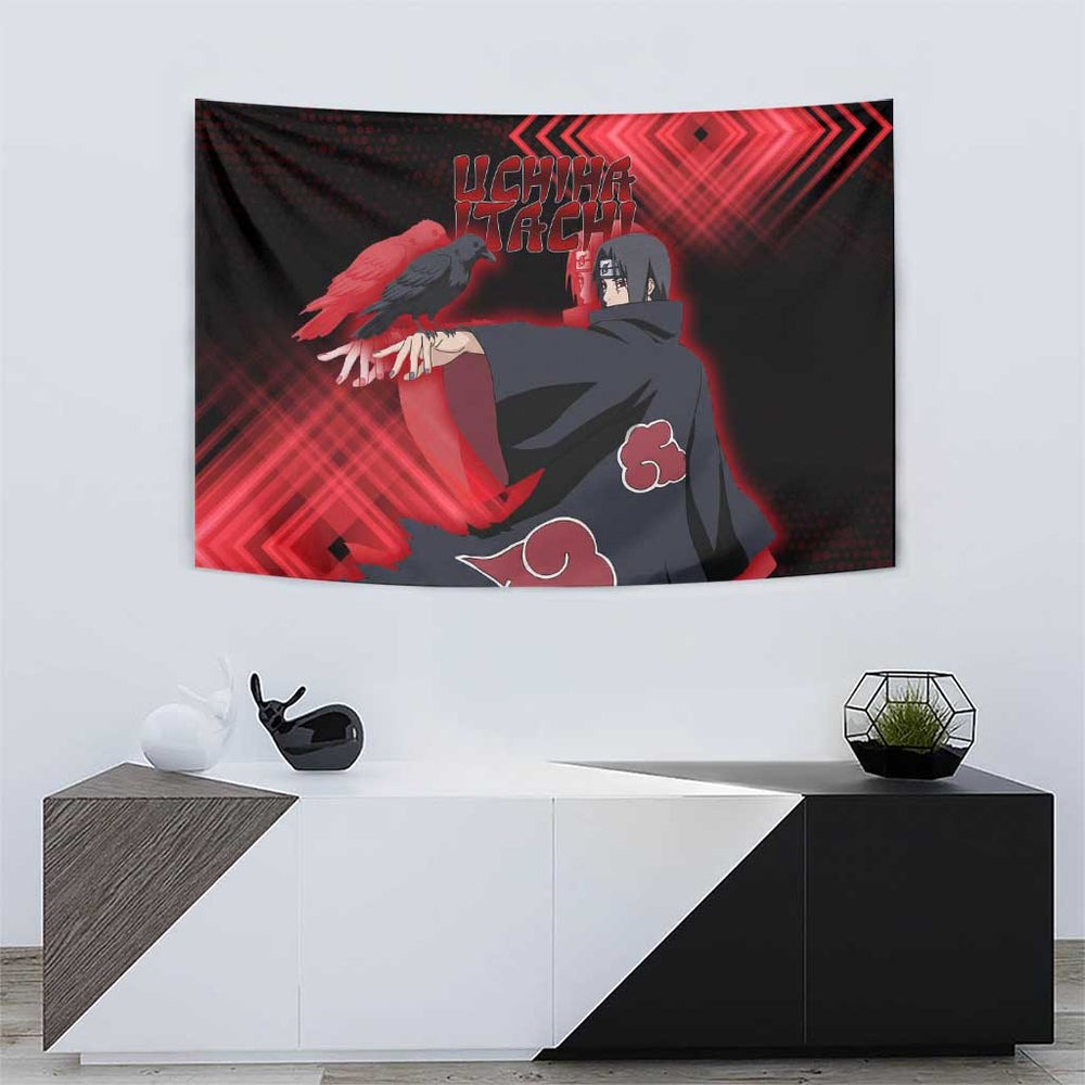 Uchiha Itachi - Naruto Tapestry Anime Style TS04 Uchiha Itachi - Naruto Tapestry Anime Style TS04