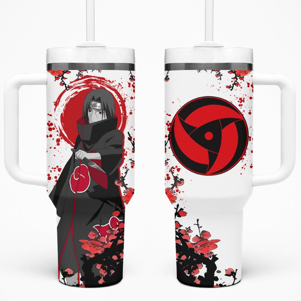 Uchiha Itachi Tumbler With Handle Anime Japan Style TS04 Uchiha Itachi Tumbler With Handle Anime Japan Style TS04