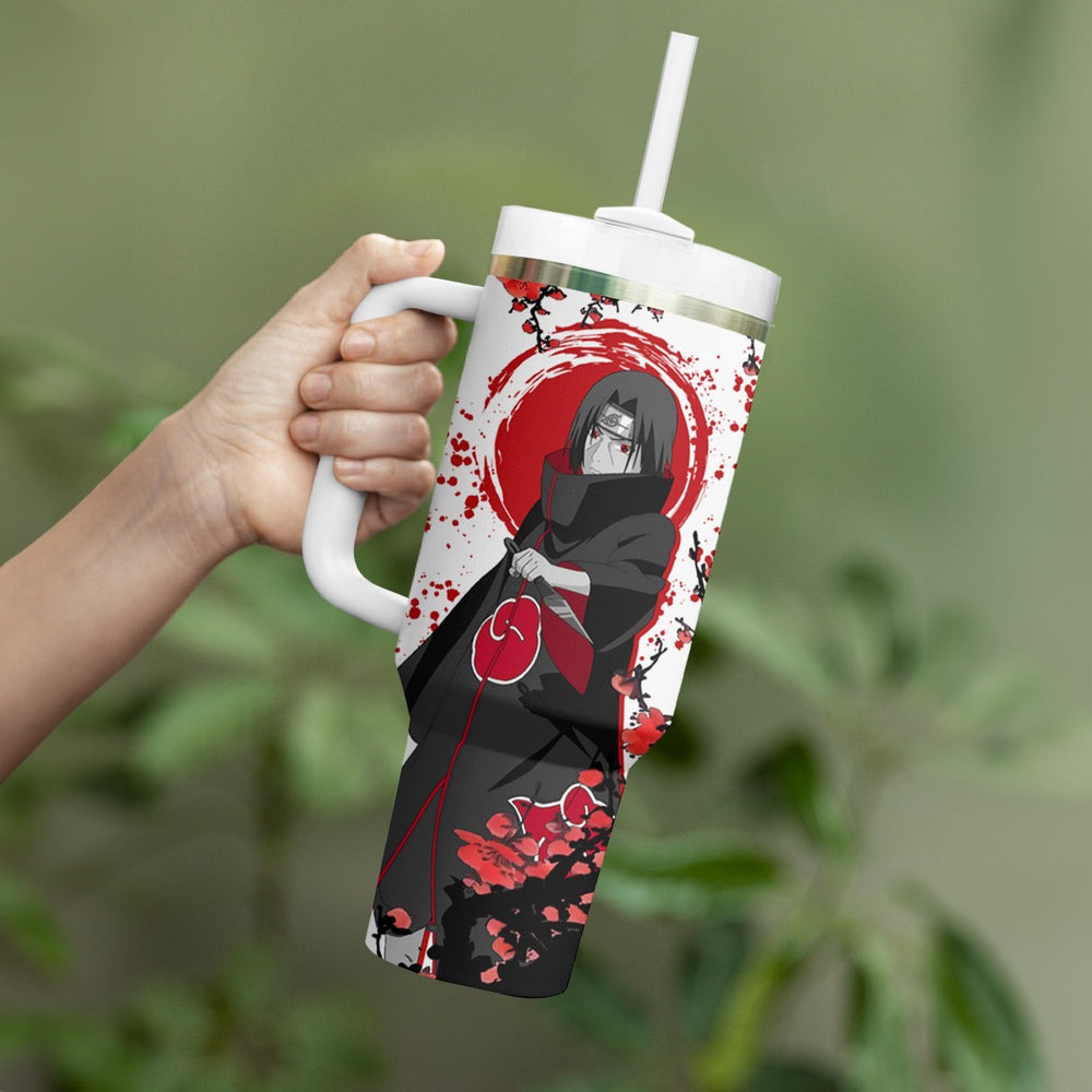 Uchiha Itachi Tumbler With Handle Anime Japan Style TS04 Uchiha Itachi Tumbler With Handle Anime Japan Style TS04