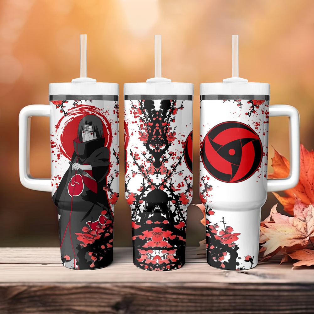 Uchiha Itachi Tumbler With Handle Anime Japan Style TS04 Uchiha Itachi Tumbler With Handle Anime Japan Style TS04