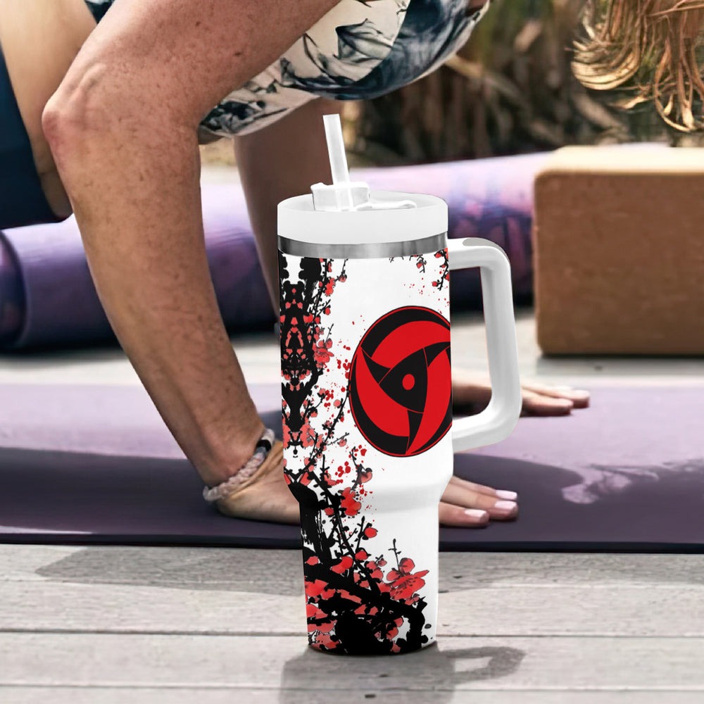 Uchiha Itachi Tumbler With Handle Anime Japan Style TS04 Uchiha Itachi Tumbler With Handle Anime Japan Style TS04