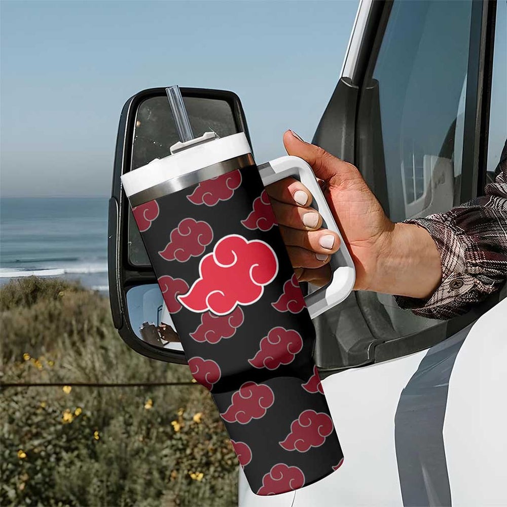 Uchiha Itachi V3 Naruto Tumbler With Handle Anime Style TS04 Uchiha Itachi V3 Naruto Tumbler With Handle Anime Style TS04