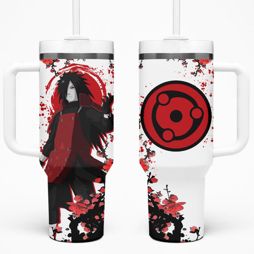 Uchiha Madara Tumbler With Handle Japan Style TS04 Uchiha Madara Tumbler With Handle Japan Style TS04