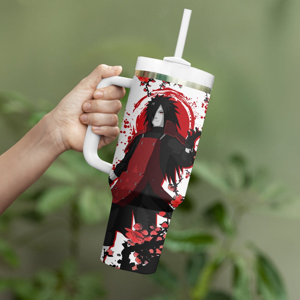 Uchiha Madara Tumbler With Handle Japan Style TS04 Uchiha Madara Tumbler With Handle Japan Style TS04