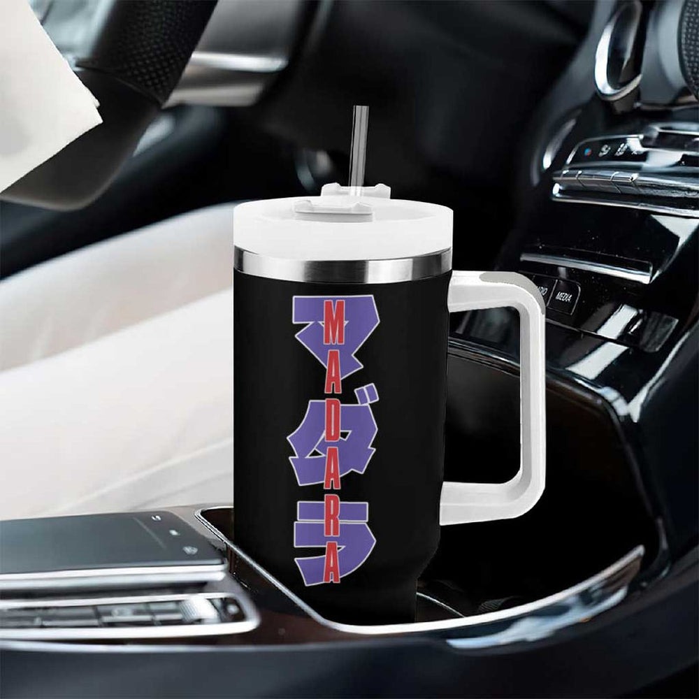 Uchiha Madara V2 Naruto Tumbler With Handle Anime Style TS04 Uchiha Madara V2 Naruto Tumbler With Handle Anime Style TS04