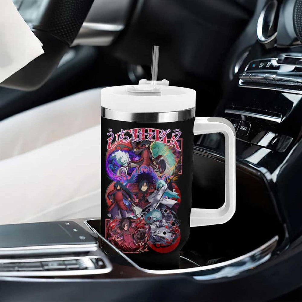 Uchiha Madara V3 Naruto Tumbler With Handle Anime Style TS04 Uchiha Madara V3 Naruto Tumbler With Handle Anime Style TS04