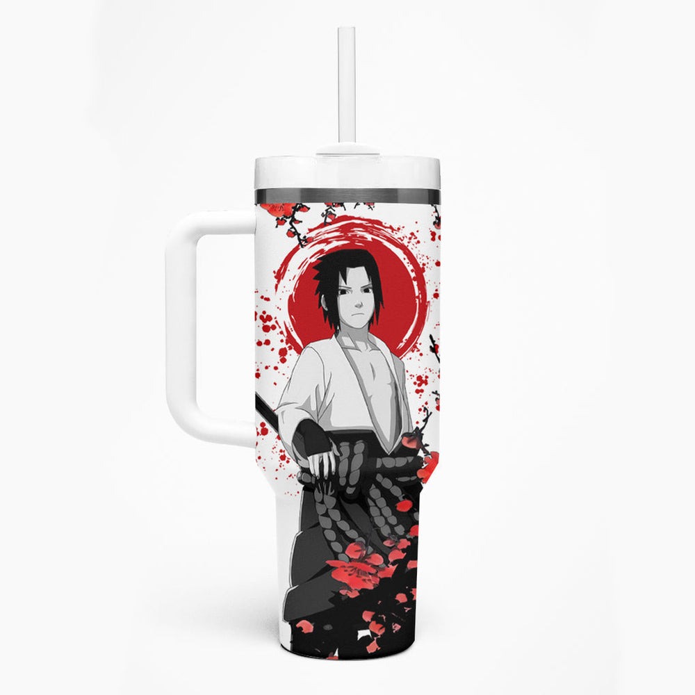 Uchiha Sasuke Tumbler With Handle Japan Style Anime TS04 Uchiha Sasuke Tumbler With Handle Japan Style Anime TS04