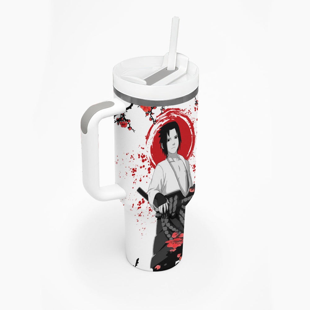 Uchiha Sasuke Tumbler With Handle Japan Style Anime TS04 Uchiha Sasuke Tumbler With Handle Japan Style Anime TS04