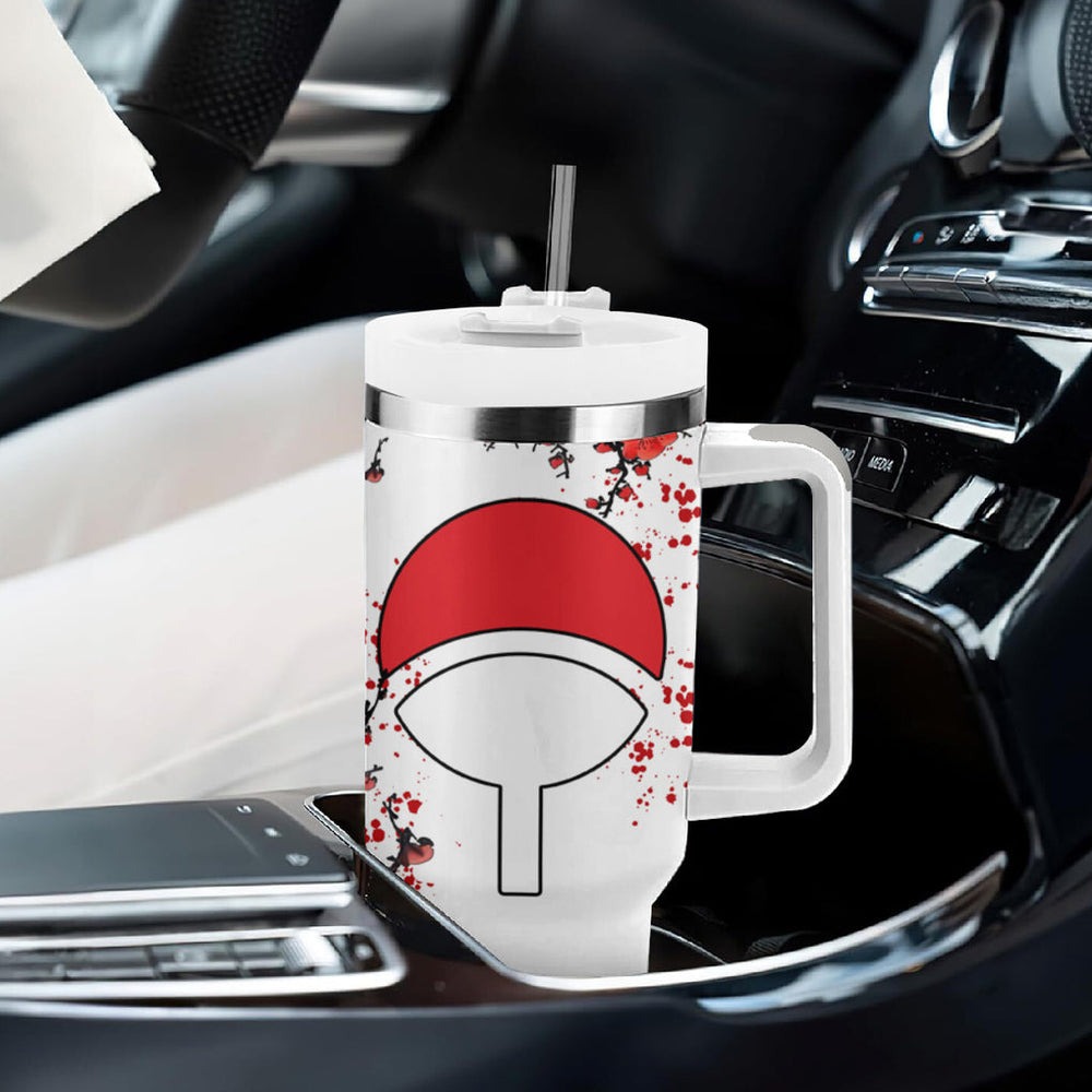 Uchiha Sasuke Tumbler With Handle Japan Style Anime TS04 Uchiha Sasuke Tumbler With Handle Japan Style Anime TS04