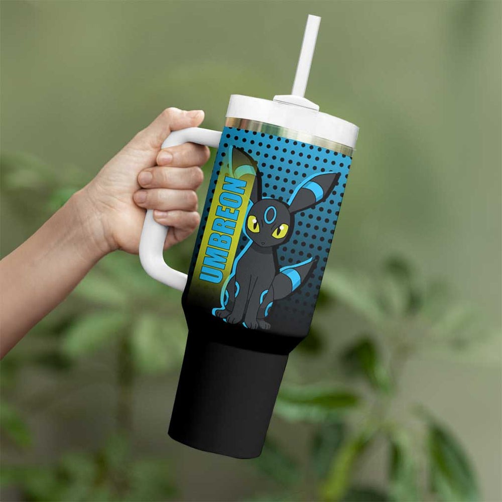 Umbreon from Poké Tumbler With Handle with Dark Type Power and Stylish Design TS04