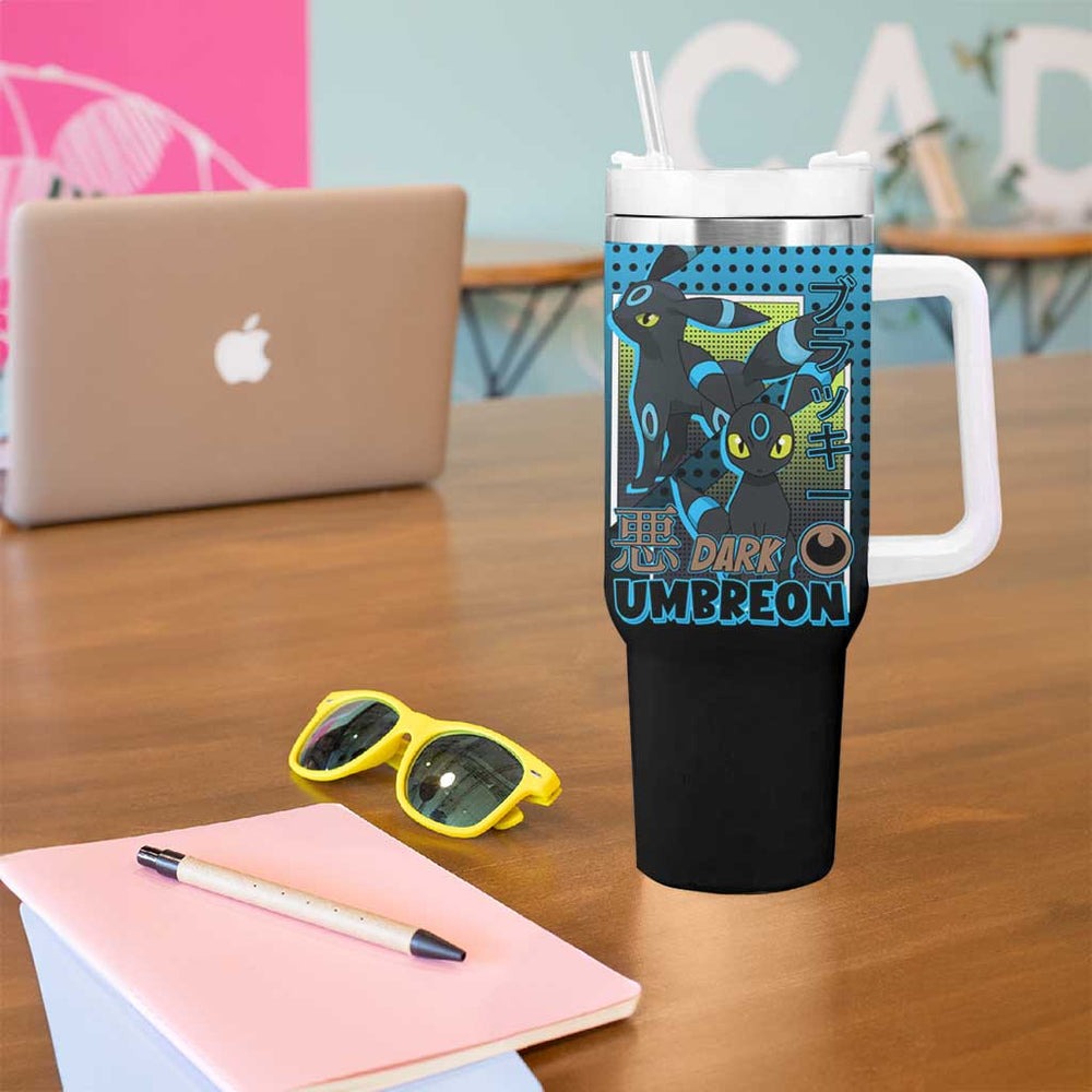 Umbreon from Poké Tumbler With Handle with Dark Type Power and Stylish Design TS04