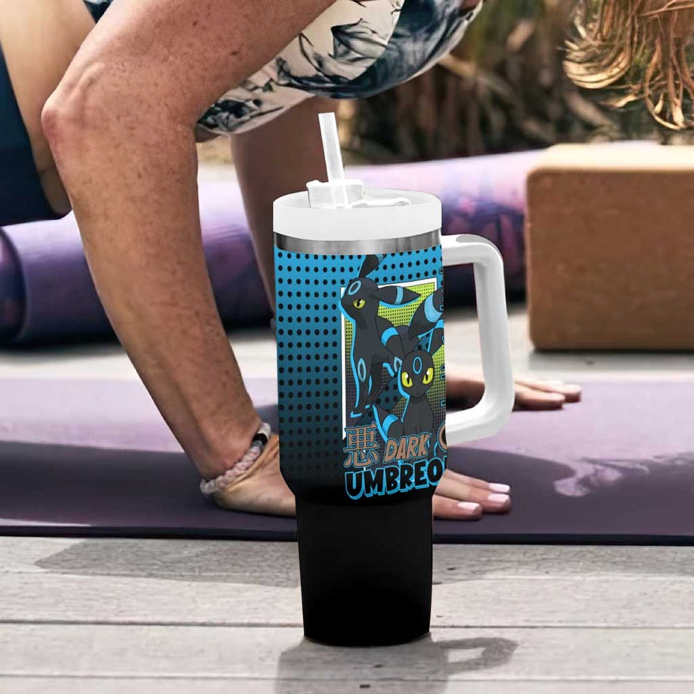 Umbreon from Poké Tumbler With Handle with Dark Type Power and Stylish Design TS04
