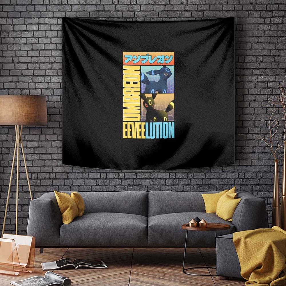 Umbreon Poke Tapestry Anime Style TS04 Umbreon Poke Tapestry Anime Style TS04