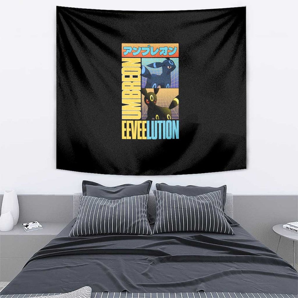 Umbreon Poke Tapestry Anime Style TS04 Umbreon Poke Tapestry Anime Style TS04