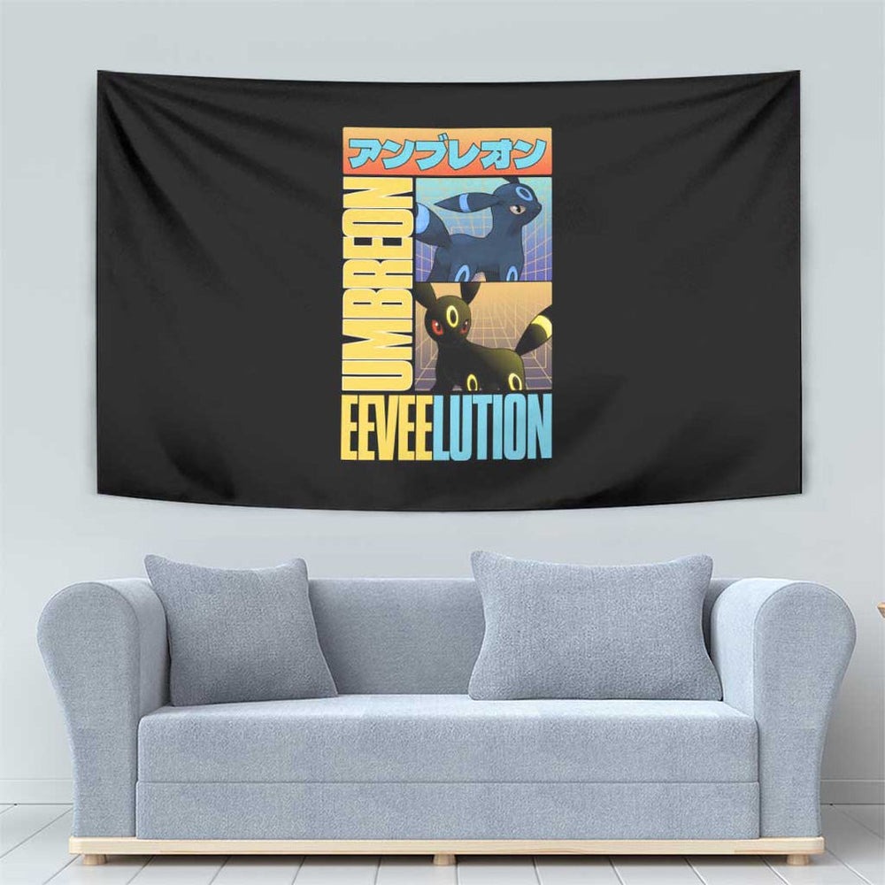 Umbreon Poke Tapestry Anime Style TS04 Umbreon Poke Tapestry Anime Style TS04