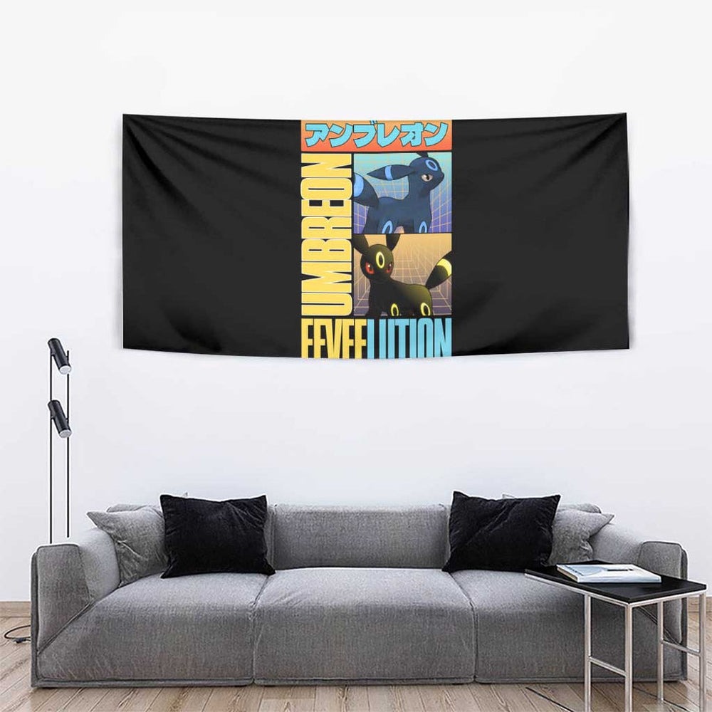 Umbreon Poke Tapestry Anime Style TS04 Umbreon Poke Tapestry Anime Style TS04