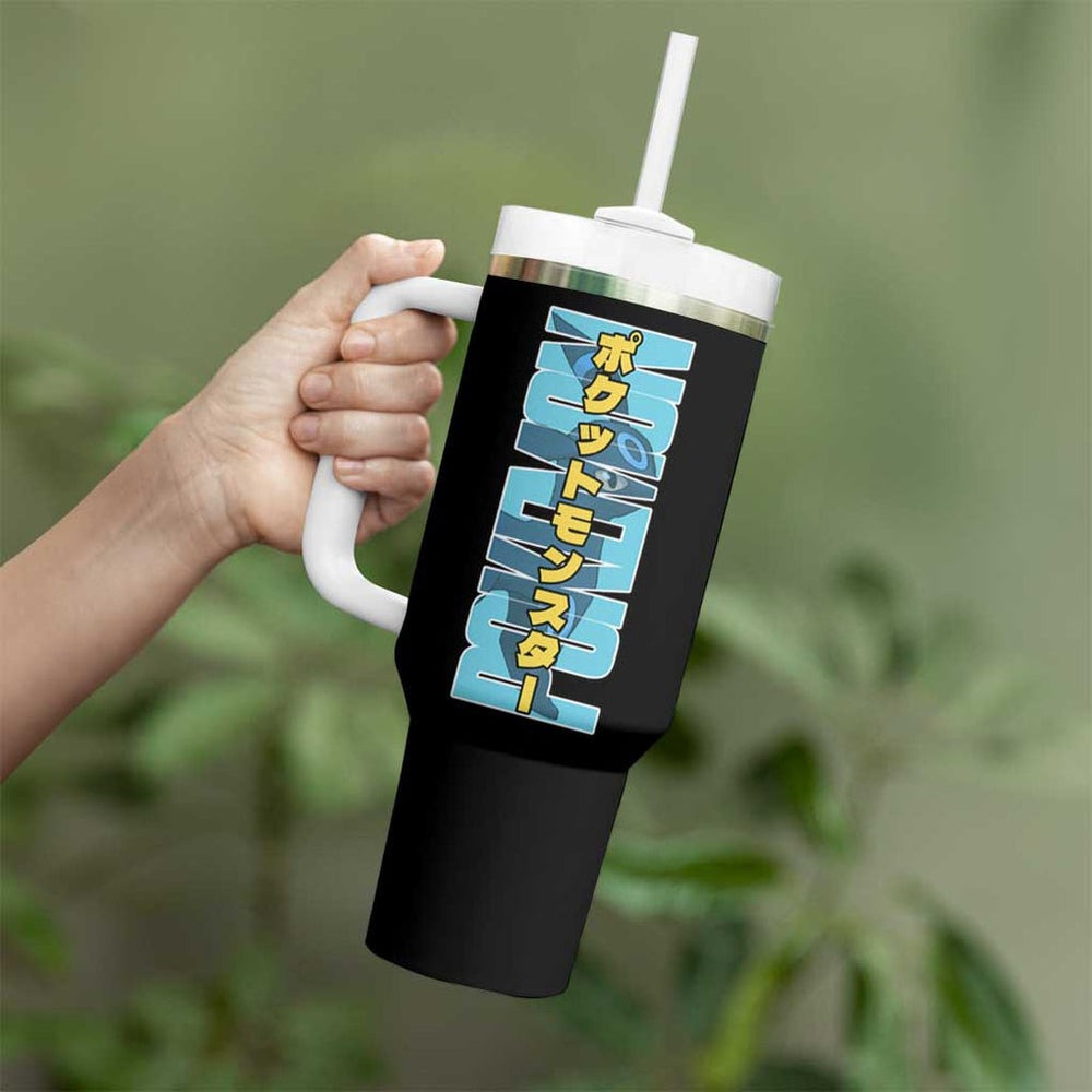 Umbreon Poke Tumbler With Handle Anime Style TS04 Umbreon Poke Tumbler With Handle Anime Style TS04