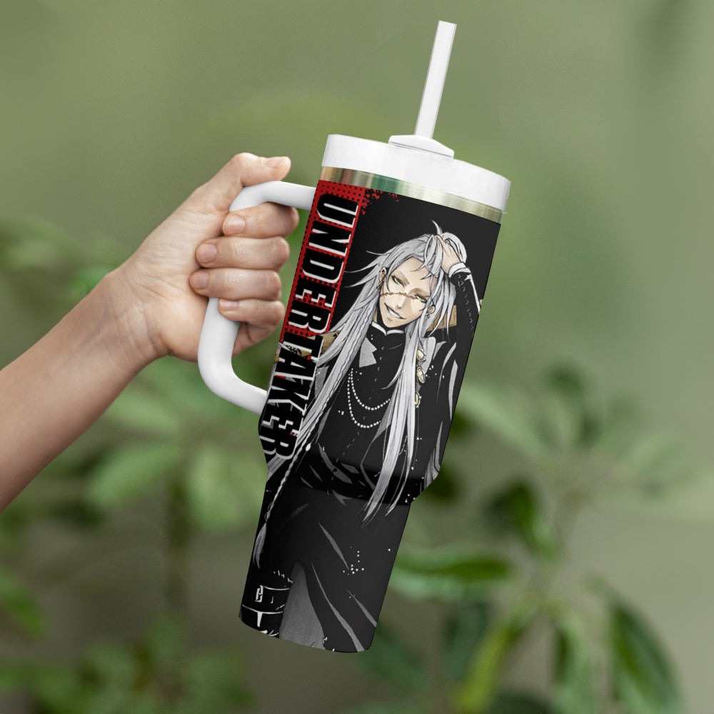 Undertaker Tumbler With Handle Black Butler TS04 Undertaker Tumbler With Handle Black Butler TS04