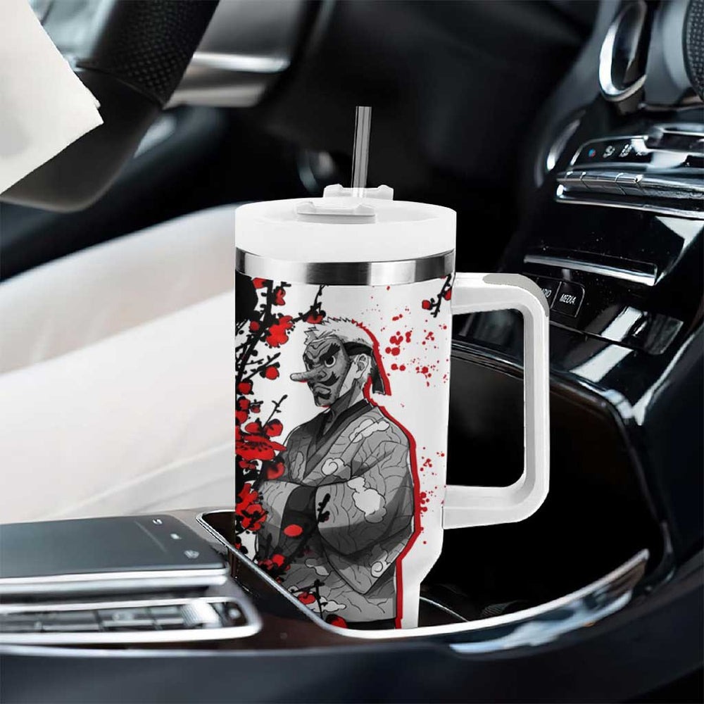 Urokodaki Sakonji - Demon Slayer Tumbler With Handle Anime Japan Style TS04 Urokodaki Sakonji - Demon Slayer Tumbler With Handle Anime Japan Style TS04