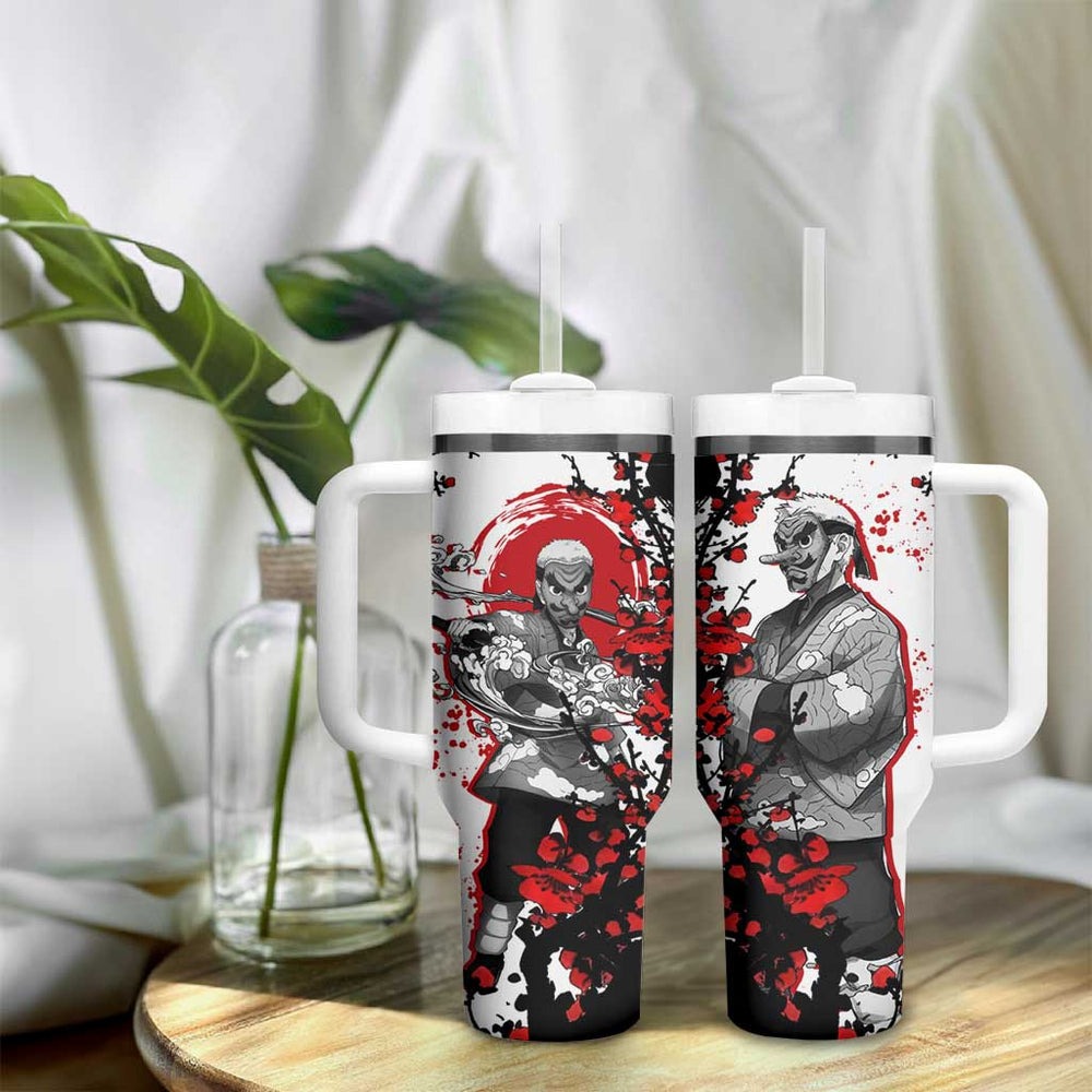 Urokodaki Sakonji - Demon Slayer Tumbler With Handle Anime Japan Style TS04 Urokodaki Sakonji - Demon Slayer Tumbler With Handle Anime Japan Style TS04