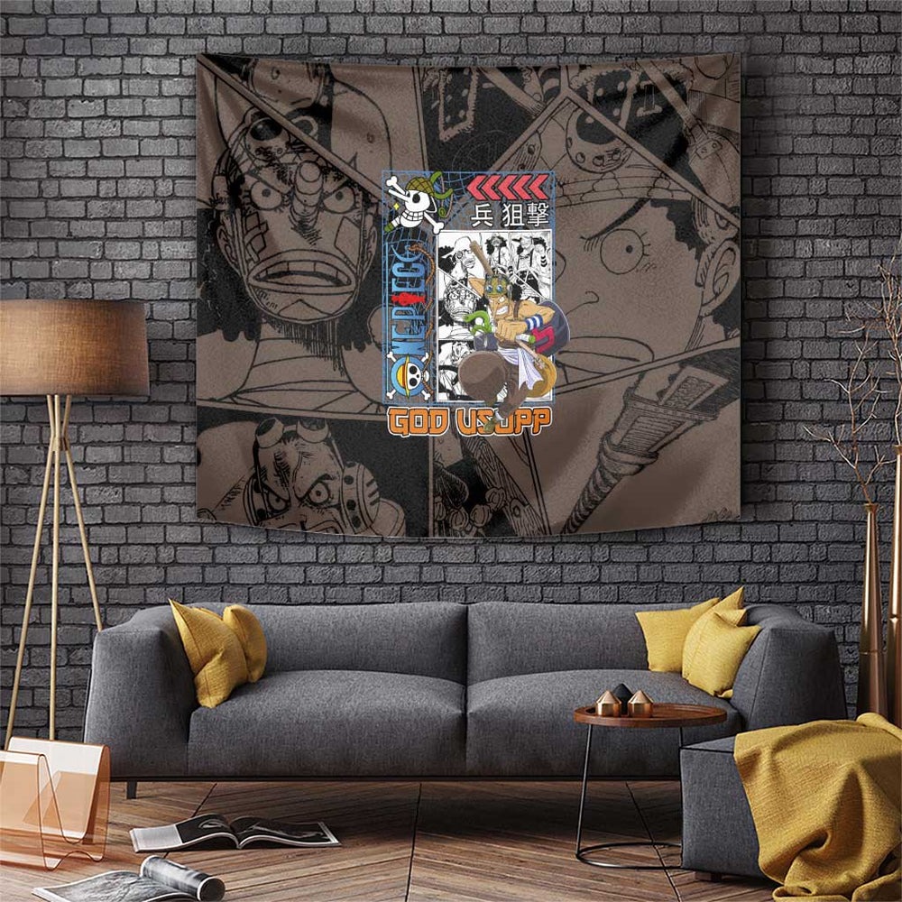 Usopp One Piece Streetwear Tumbler With Handle Anime Style TS04 Usopp One Piece Streetwear Tumbler With Handle Anime Style TS04