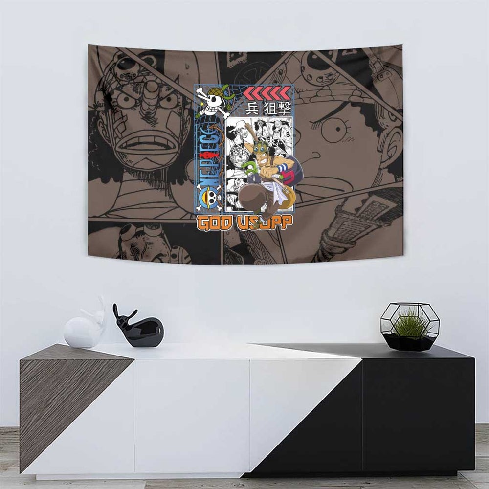 Usopp One Piece Streetwear Tumbler With Handle Anime Style TS04 Usopp One Piece Streetwear Tumbler With Handle Anime Style TS04
