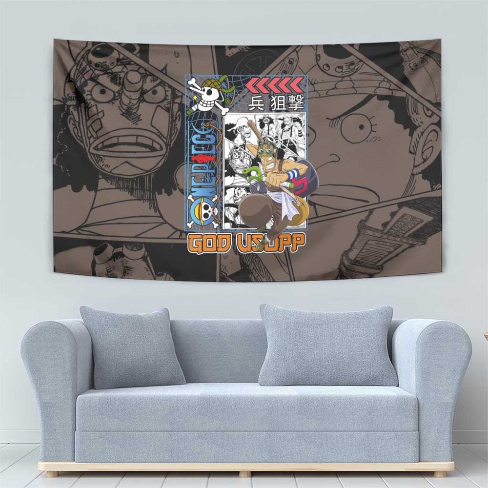 Usopp One Piece Streetwear Tumbler With Handle Anime Style TS04 Usopp One Piece Streetwear Tumbler With Handle Anime Style TS04
