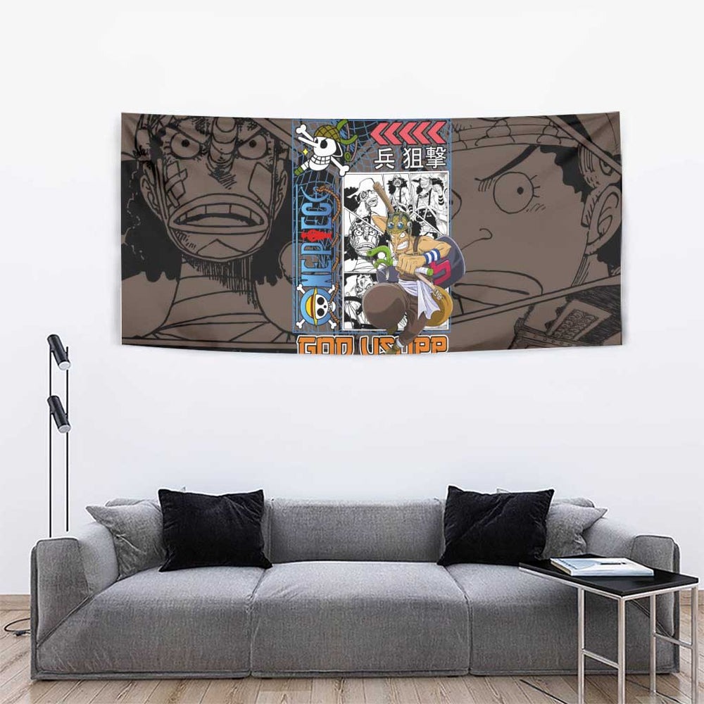Usopp One Piece Streetwear Tumbler With Handle Anime Style TS04 Usopp One Piece Streetwear Tumbler With Handle Anime Style TS04