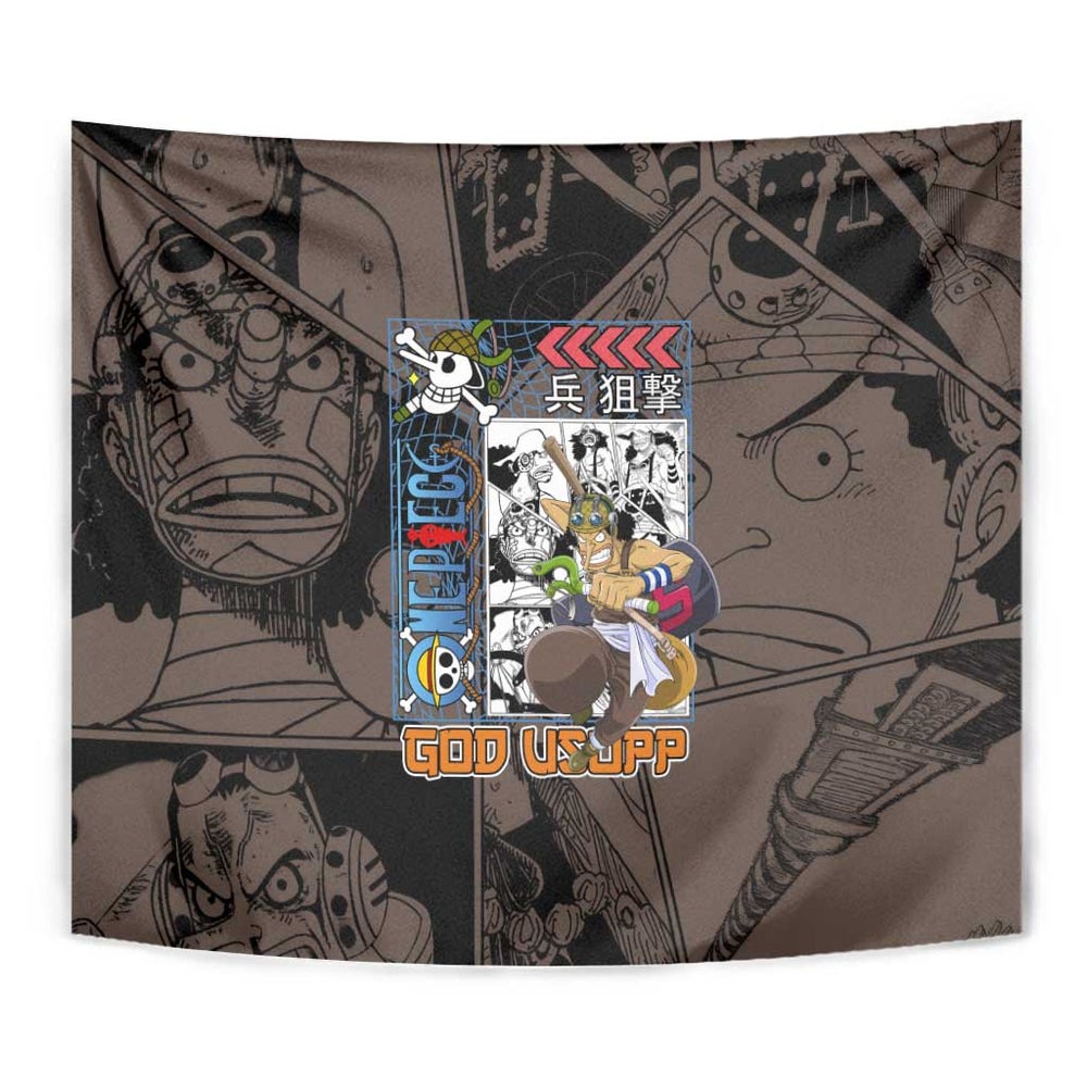 Usopp One Piece Streetwear Tumbler With Handle Anime Style TS04 Usopp One Piece Streetwear Tumbler With Handle Anime Style TS04