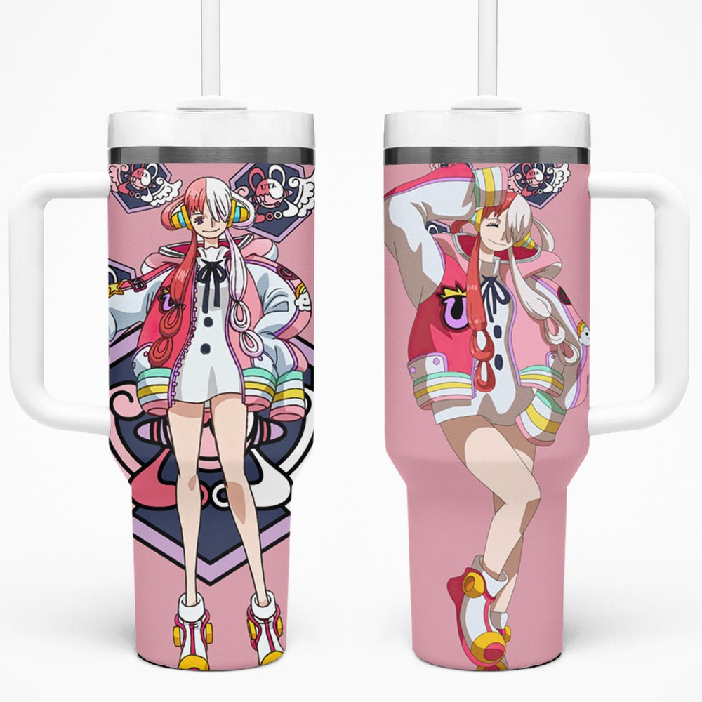 Utahime Uta - For Anime Fans Tumbler With Handle TS04 Utahime Uta - For Anime Fans Tumbler With Handle TS04
