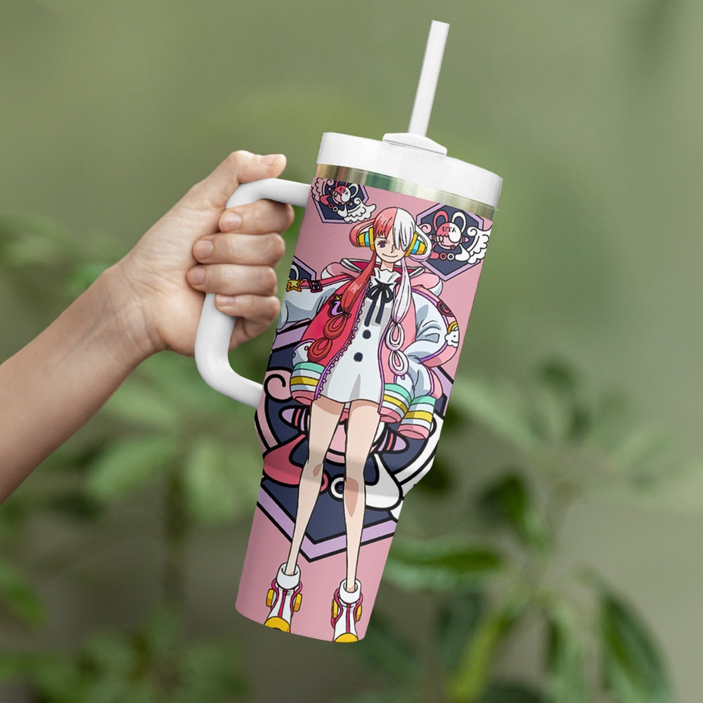 Utahime Uta - For Anime Fans Tumbler With Handle TS04 Utahime Uta - For Anime Fans Tumbler With Handle TS04